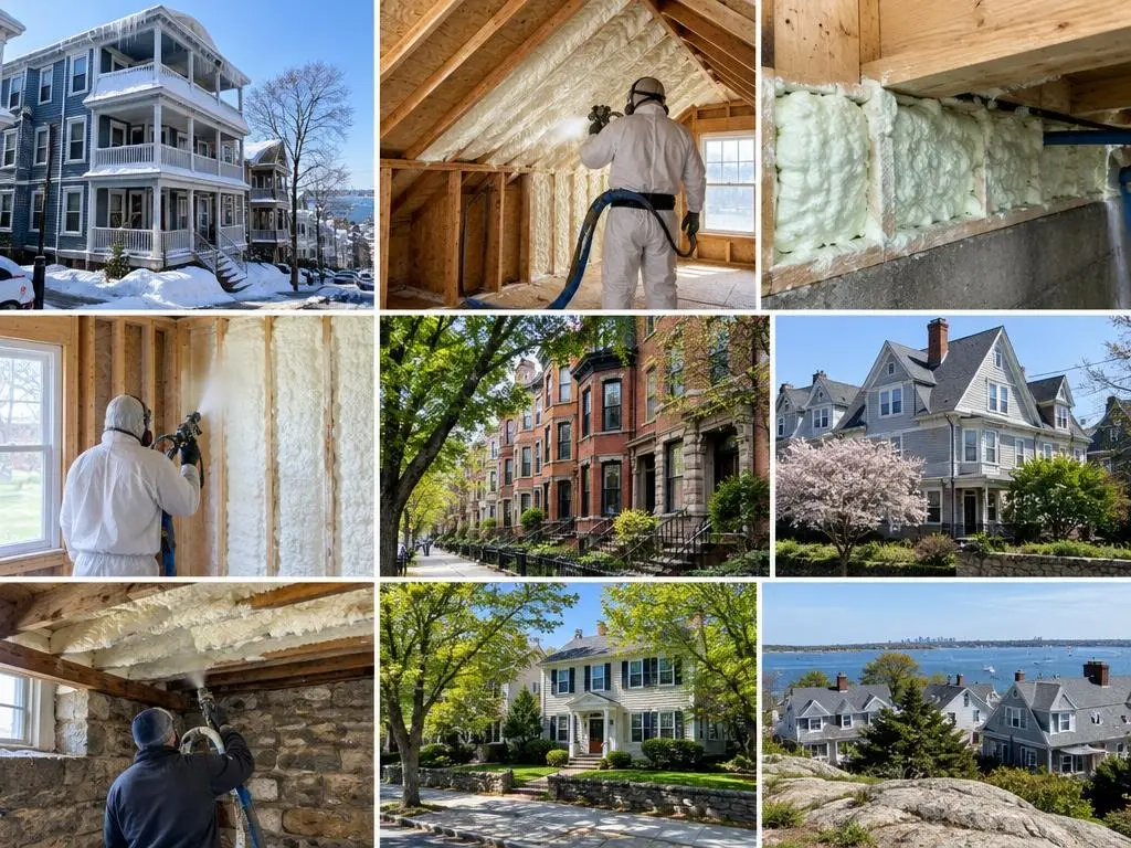 Spray Foam Insulation in Boston, MA